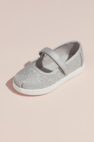 toms mary janes glitter