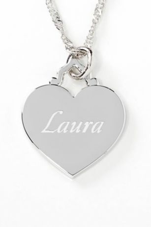 Picture of Just For Her Personalized Heart Pendant