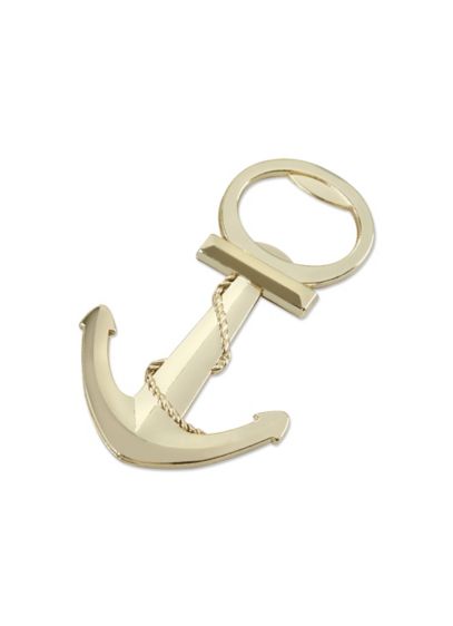 Gold Nautical Anchor Bottle Opener Set of 6 - When it's time to pop the top and