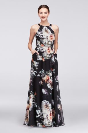 latest chiffon gown