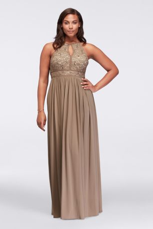 david's bridal nightway dress