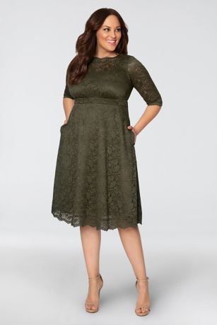 plus size semi formal clothing