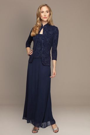 Picture of Jacquard Tank Sheath with Matching Jacket