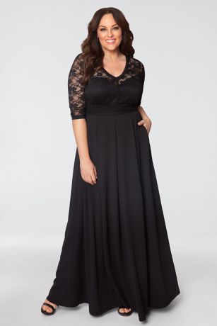 plus size evening dresses