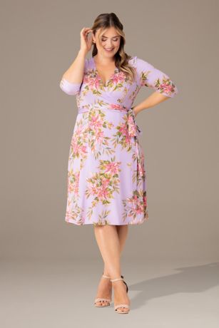 Picture of Plus Size Signature A-Line Wrap Dress