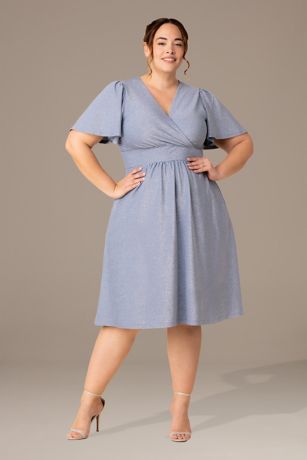 Picture of Plus Size Crystal Cove Sparkling Cocktail Dress