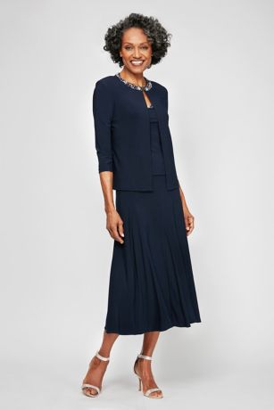 alex evening jacket dress