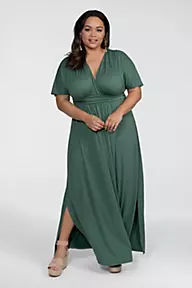 Kiyonna Vienna Plus Size Maxi Dress