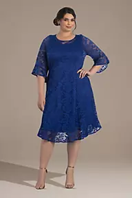 Kiyonna Livi Lace Plus Size Dress