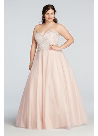 Long Ballgown Strapless Formal Dresses Dress - Glamour