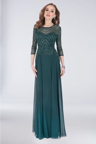 terani couture green dress