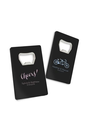 Picture of Personalized Black Bottle Opener