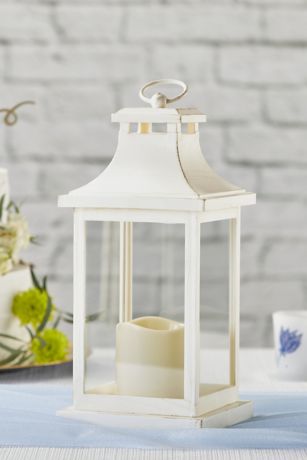 Picture of LED Vintage Decorative Ivory Lantern