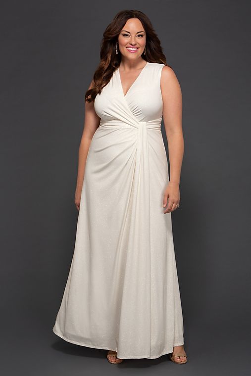 Kiyonna Gilded By Moonlight Plus Size Wedding Dress
