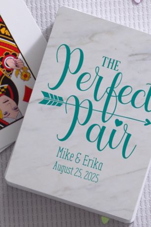 Picture of Wedding Pun Personalized Playing Cards