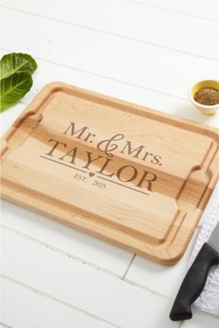 Picture of Wedding Couple Personalized Cutting Board- 12x17
