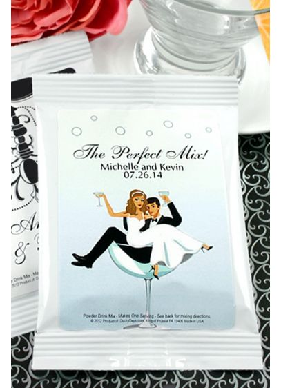 Personalized Cosmo Drink Mix Favors - Cosmos, anyone? Treat your guests to everyone's favorite