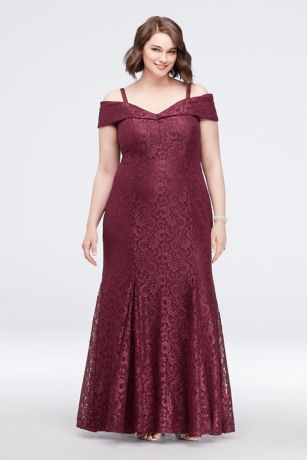 plus size red bridesmaid dresses