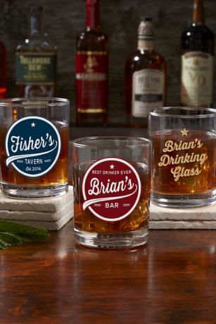 Picture of Brewing Co Personalized Printed Whiskey Glass