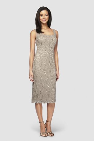 sequin tea dress