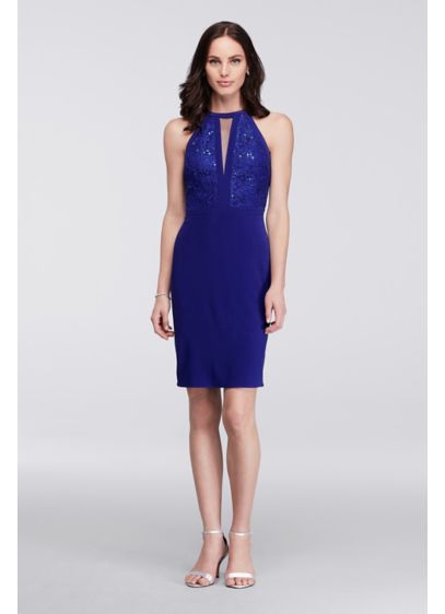 Short Sheath Tank Cocktail and Party Dress - Morgan and Co
