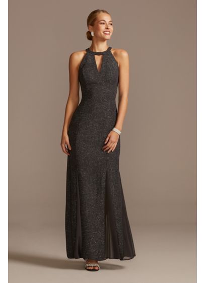 Long Mermaid / Trumpet Halter Cocktail and Party Dress - Morgan and Co