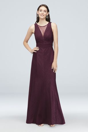 nightway illusion dress