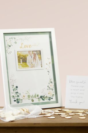 Picture of Botanical Garden Wedding Guest Book Alternative