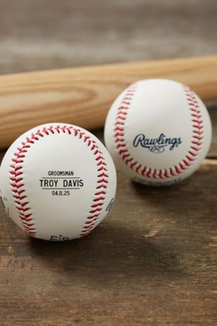 Picture of Wedding Party Personalized Rawlings Baseball