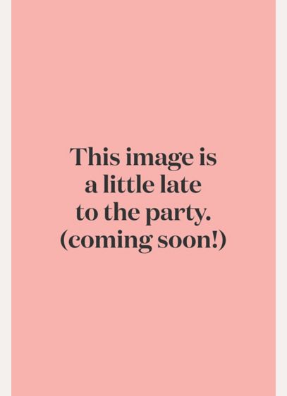 Floral One Shoulder Chiffon Maternity Dress David S Bridal
