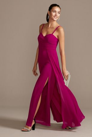 chiffon jumpsuit dress