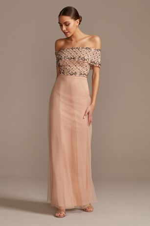 off shoulder formal