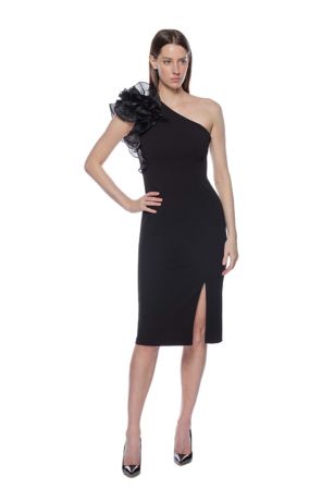 Picture of Ruffle One-Shoulder Short Dress