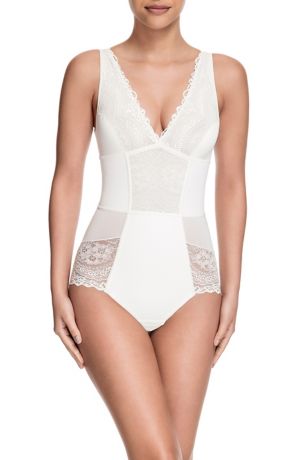 ivory lace bodysuit