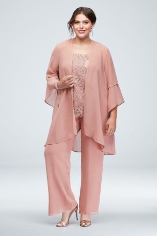 plus size rose gold outfit