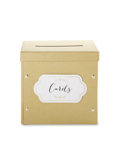 Yellow (Gold Shimmer Collapsible Card Box)