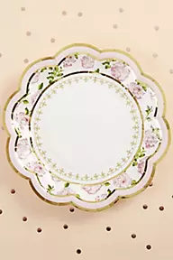  Tea Time Whimsy 7-Inch Premium Paper Plates