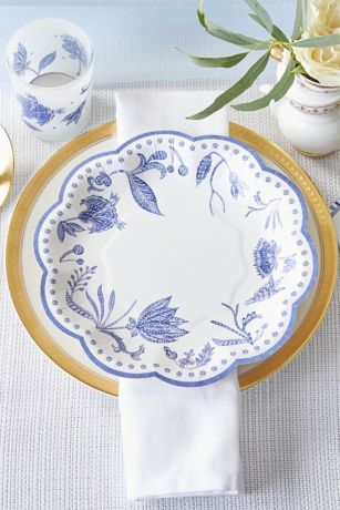 Picture of Blue Willow 7-Inch Premium Paper Plates