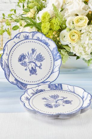 Picture of Blue Willow 9-Inch Premium Paper Plates