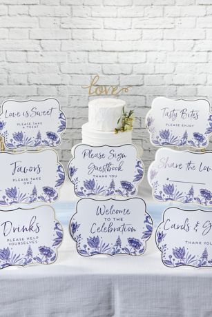 Picture of Blue Willow Decor Sign Kit
