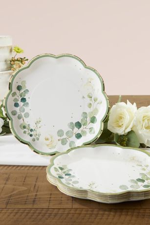 Picture of Botanical Garden 9-Inch Paper Dinner Plates