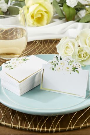 Picture of Botanical Garden Tent Place Card Set