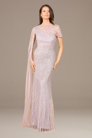 Picture of Lara Asymmetrical Off-the-Shoulder Mermaid Dress