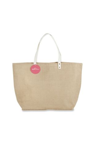 Natural Jute Tote Bag David S Bridal