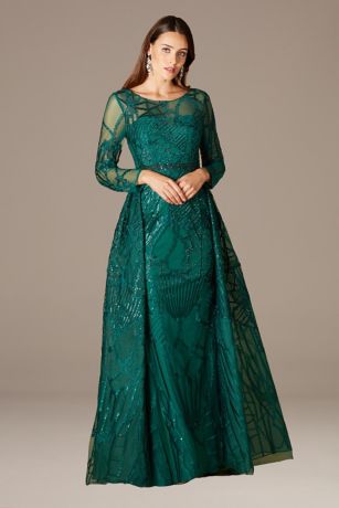 Picture of Lara Embroidered Ball Gown with Overskirt