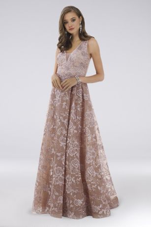 david's bridal mauve