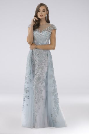 ball gown overskirt