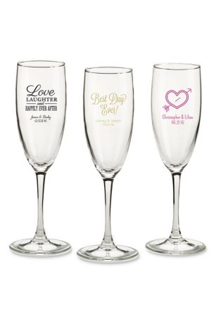 champagne goblets wedding