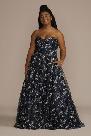 prom dresses plus size davids bridal