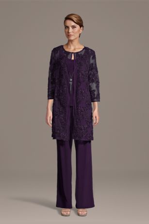 Picture of Ribbon Soutache Pantsuit